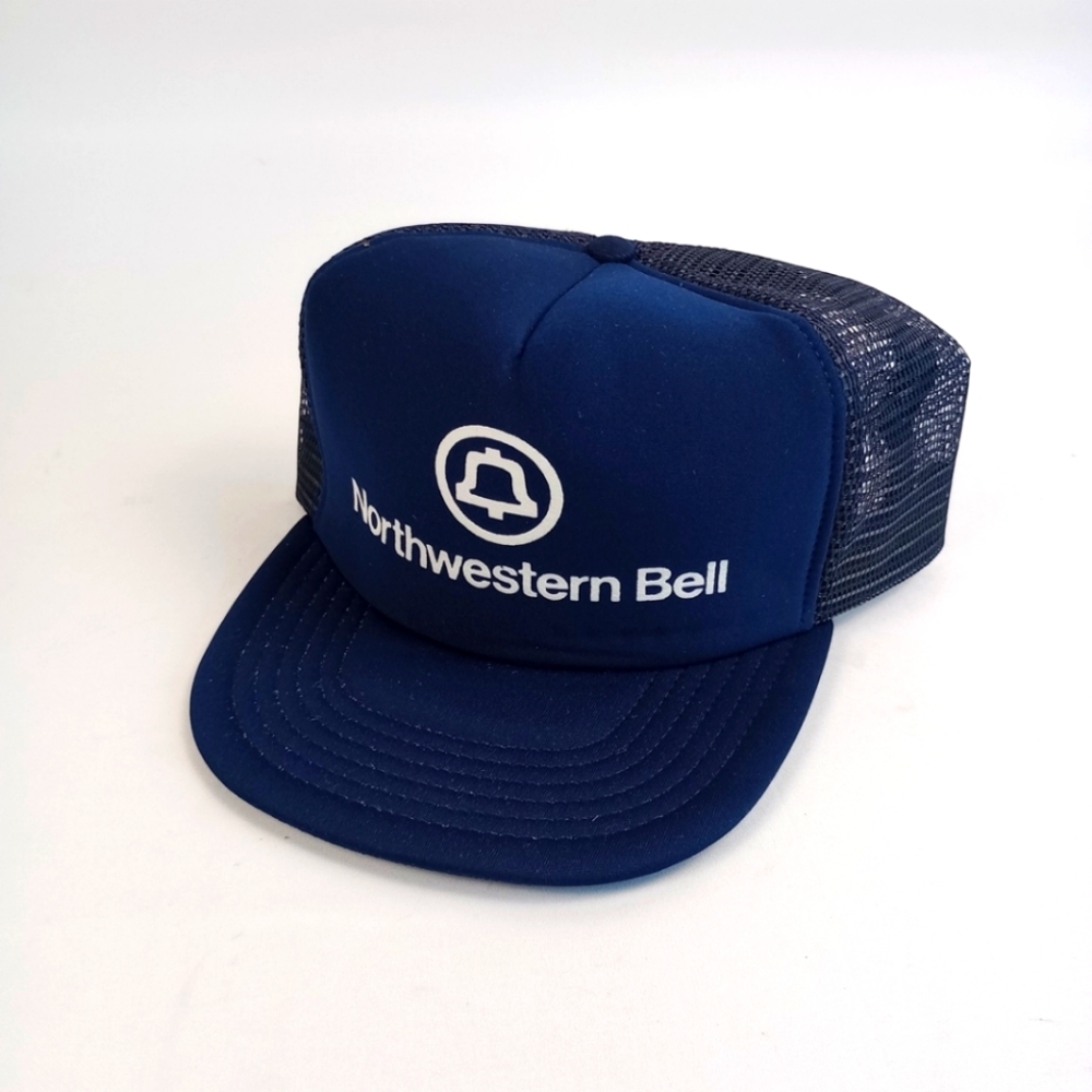 Vintage Northwestern Bell Blue Trucker Hat